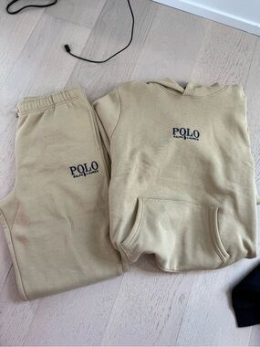 Polo by Ralph Lauren Beige Sweatpants - Tan Casual Bottoms new  with out tag